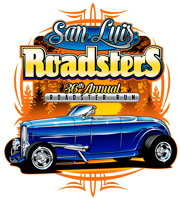 SLO Roadsters Rod Run T-Shirt