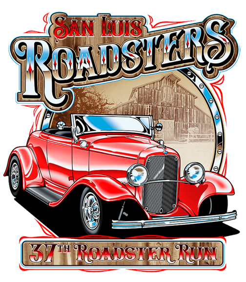 SLO Roadsters Rod Run T-Shirt